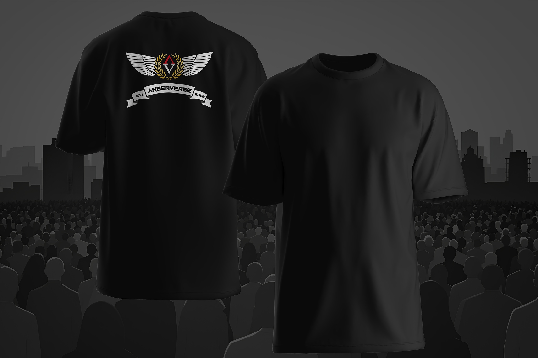 AngerVerse - AngerVerse Rebrand Hinten