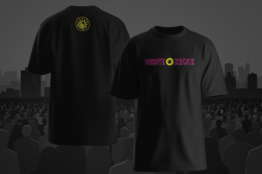DPJ - Rechte Zecke Pink & Logo