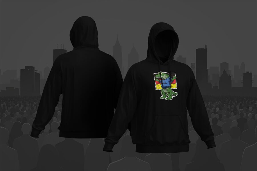 Agitator - Agigator Blau Hoodie