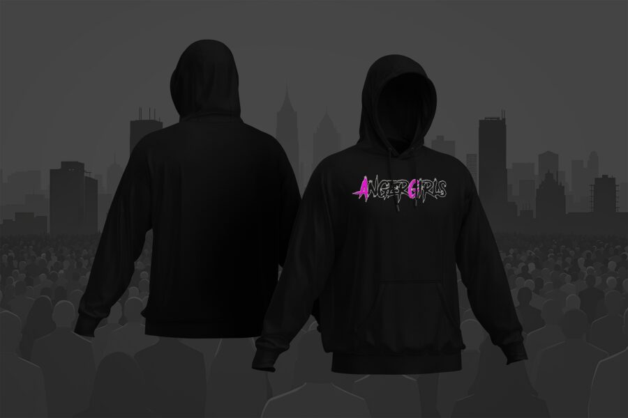 AngerGirls - AngerGirls Schriftzug Hoodie