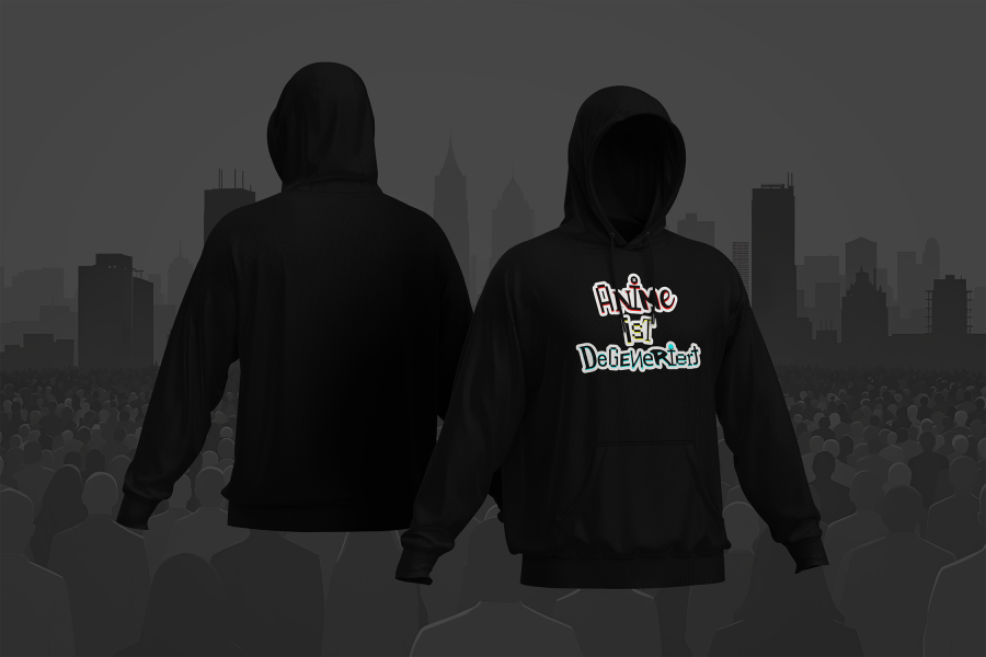 Memes - Anime ist degeneriert Hoodie