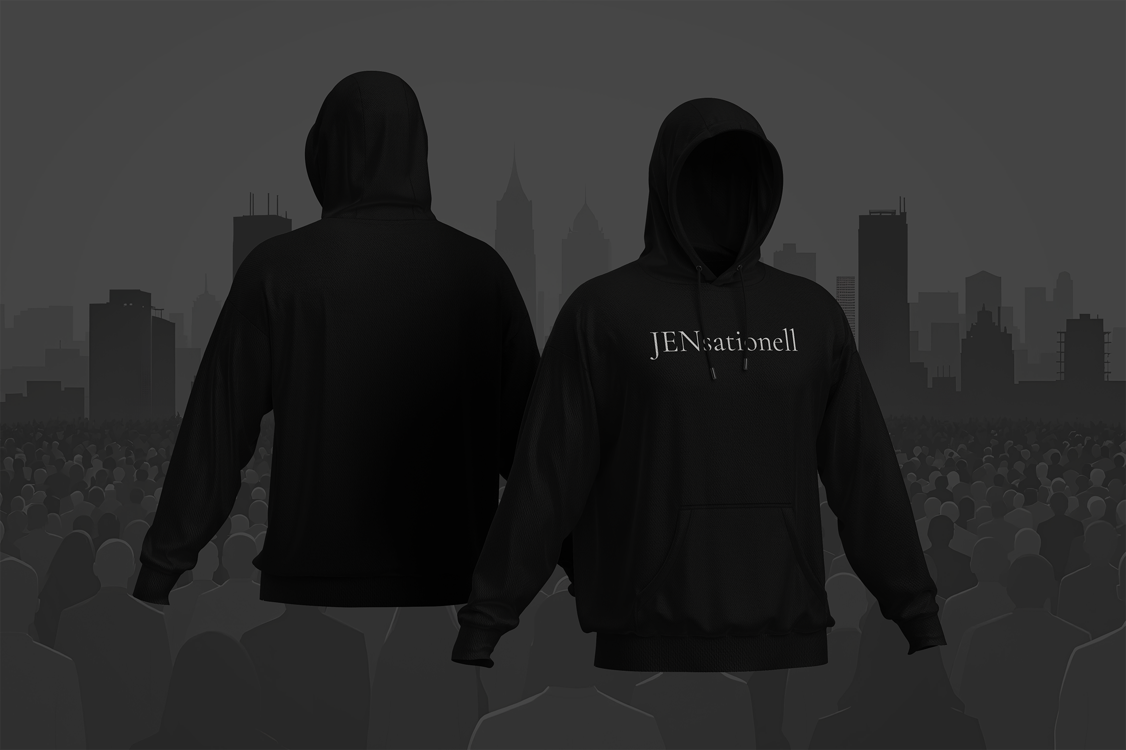 Jensationell - Jenny Logo Hoodie