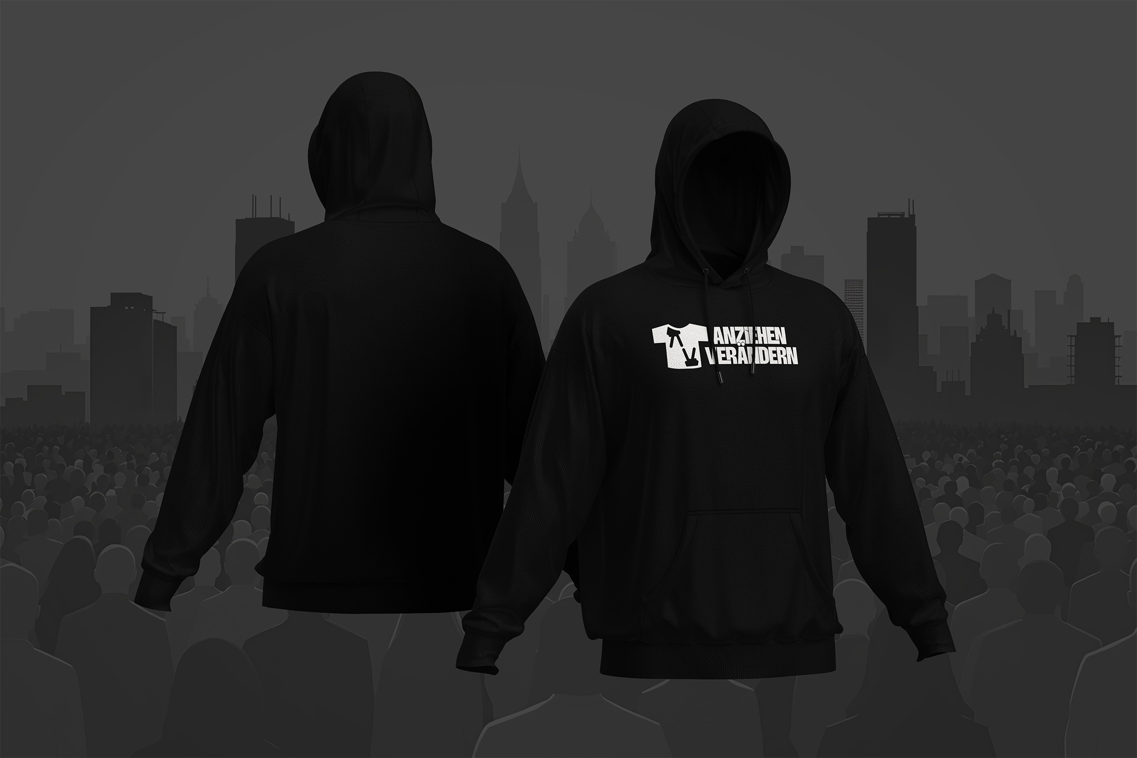 Anziehen&Verändern - Logo Hoodie