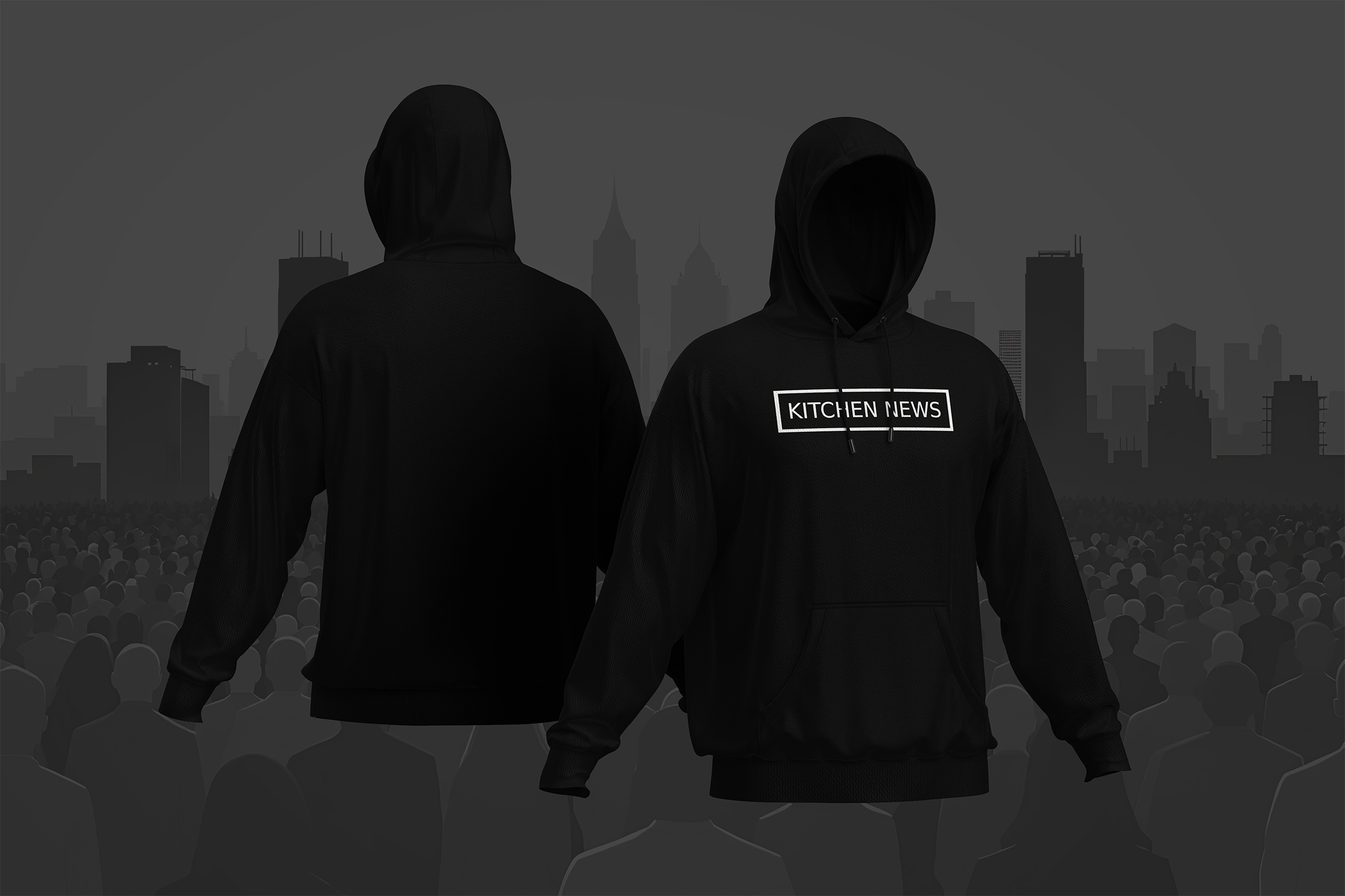 Kitchen News - Podcast Logo Hoodie
