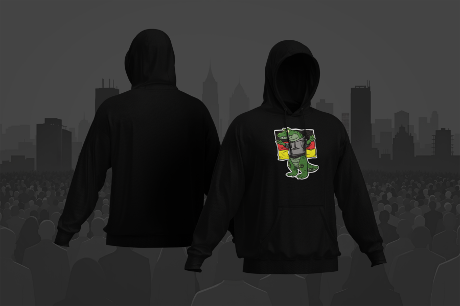 Agitator - Agigator Grau Hoodie