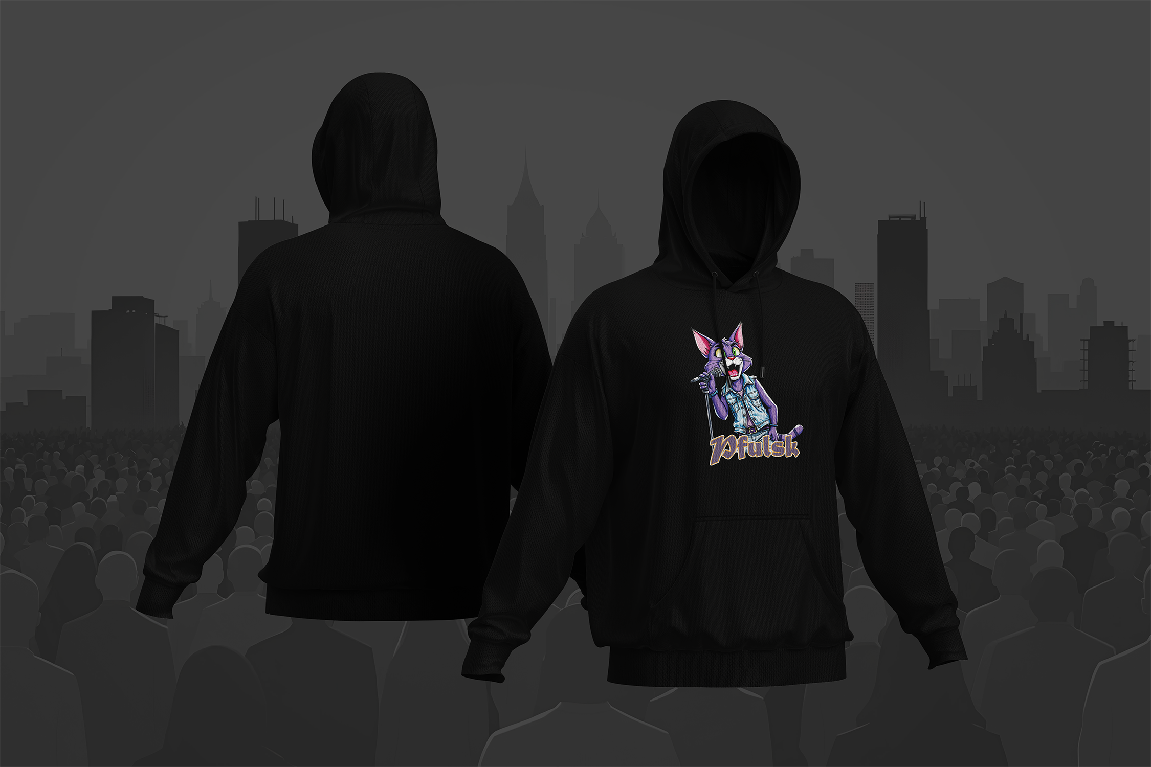 Pfulsk - Modern Hoodie