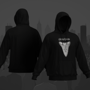 GRAUZAHN - Der scharfe Zahn Hoodie