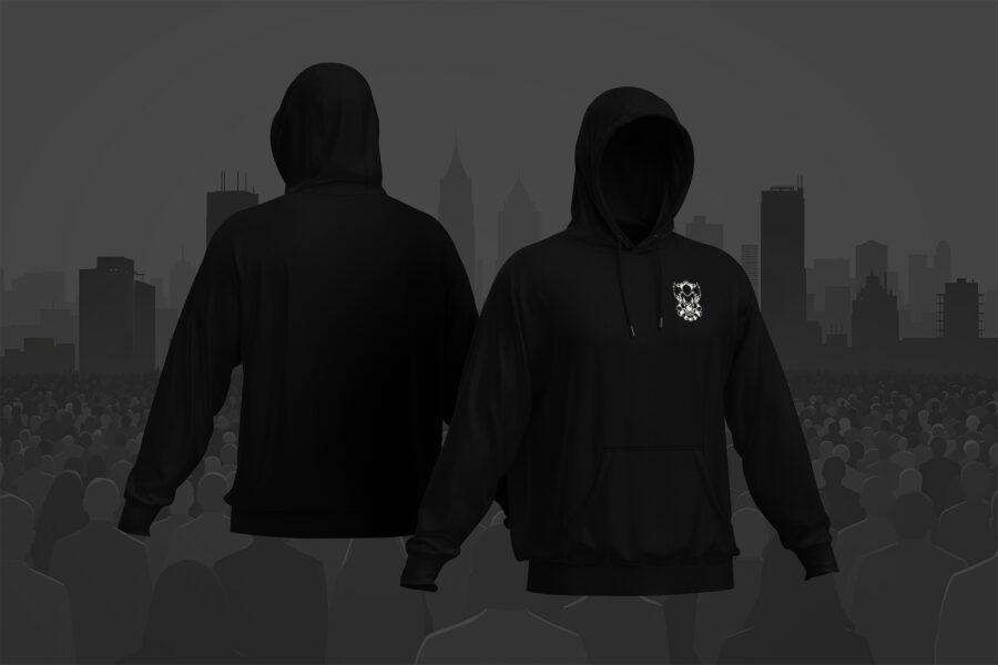 Clownswelt - Dog Whistle Clown Brustlogo Hoodie