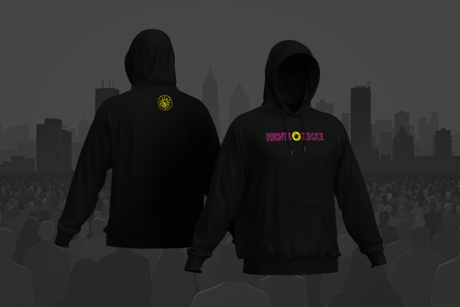 DPJ - Rechte Zecke Pink & Logo Hoodie