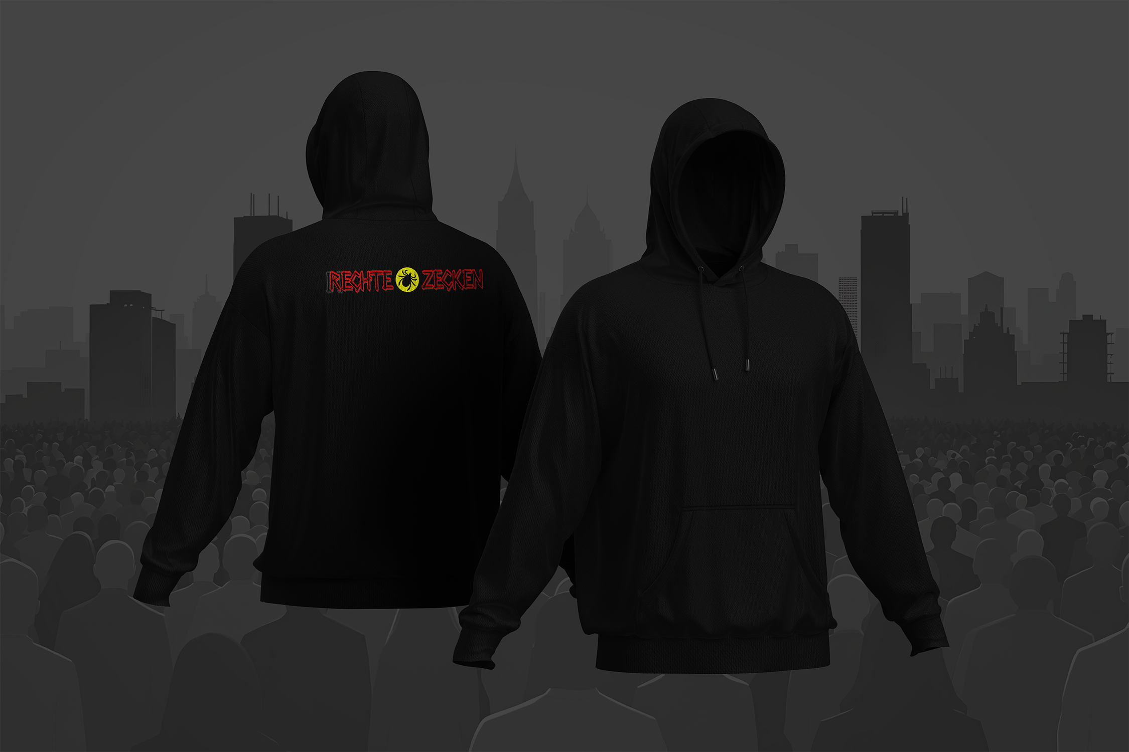 DPJ - Rechte Zecken Back Hoodie