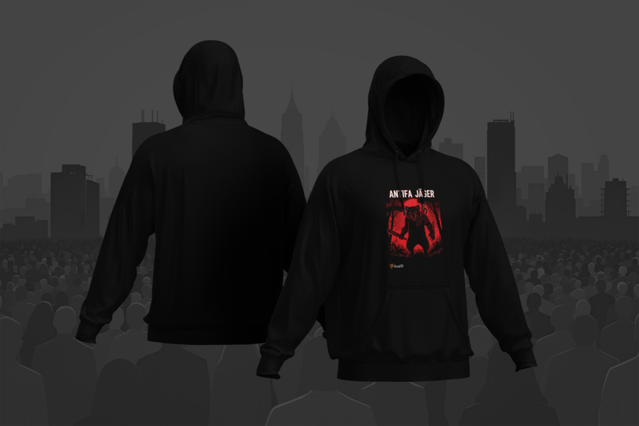 GroschiTV - Antifa Jäger v2 Hoodie