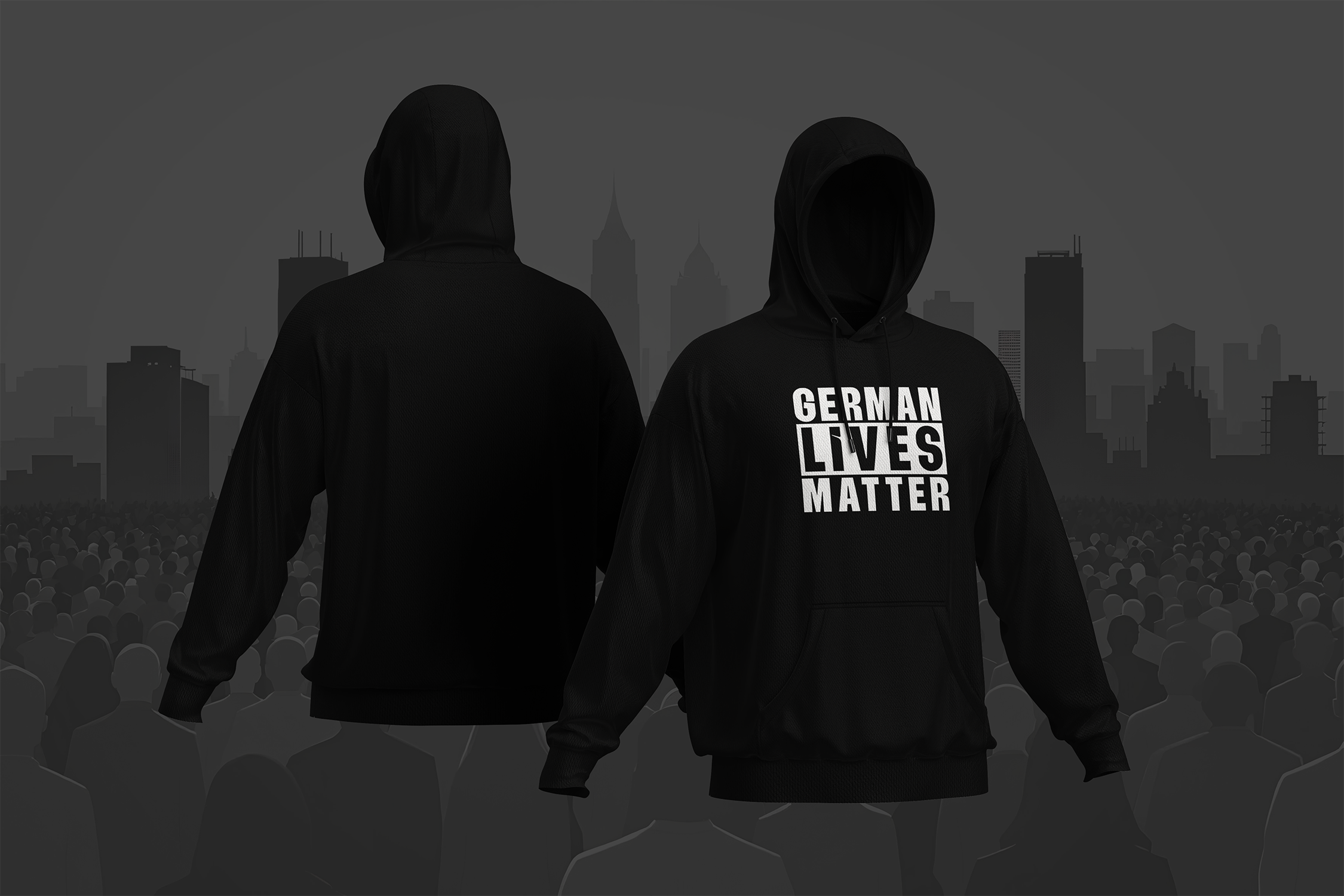 Deutschland - German Lives Matter v1 Hoodie