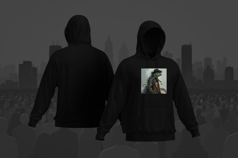 Schonungslos - Die Echse v4 Hoodie – Schwarz