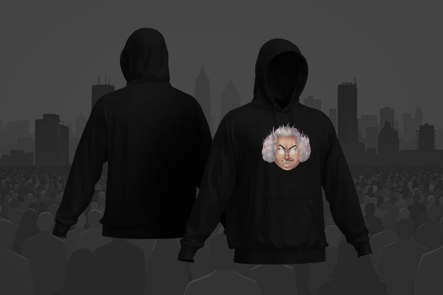 Shlomo - Ausrastavatar Hoodie – Schwarz