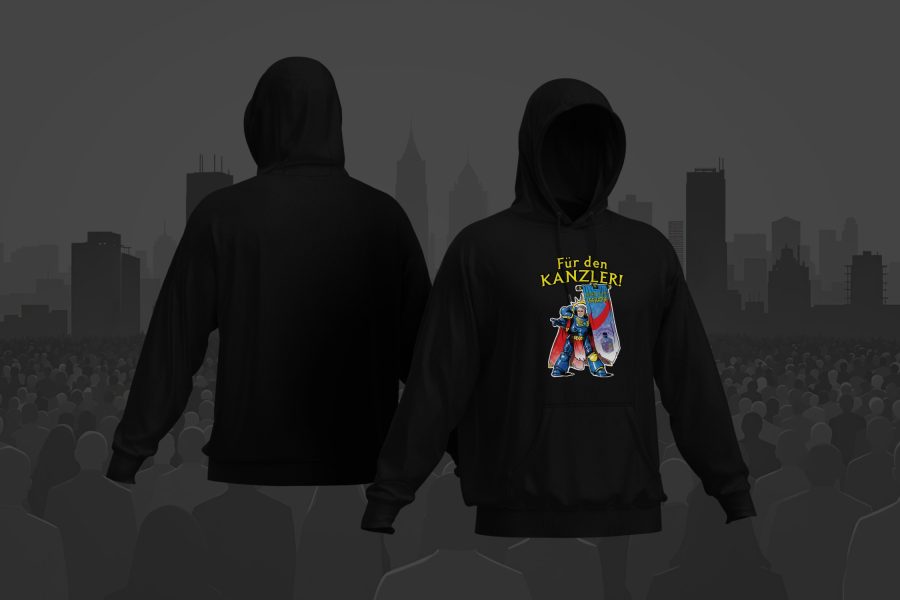 Memes - Höcke Imperator v2 Hoodie – Schwarz