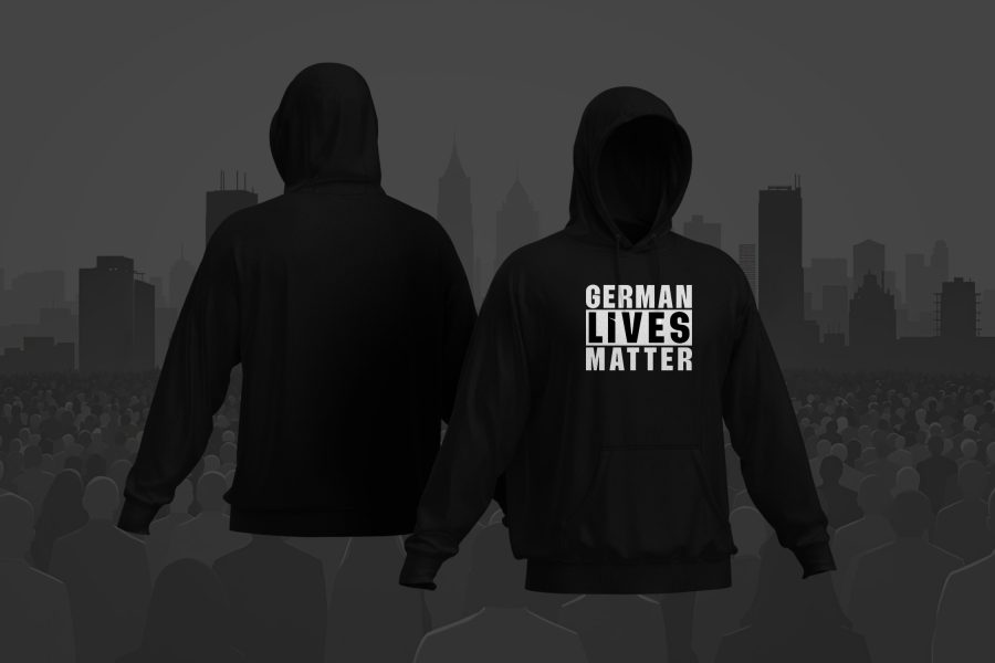 Deutschland - German Lives Matter v1 Hoodie – Schwarz