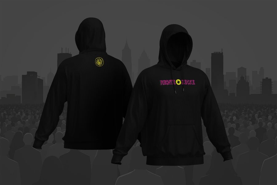 DPJ - Rechte Zecke Pink & Logo Hoodie