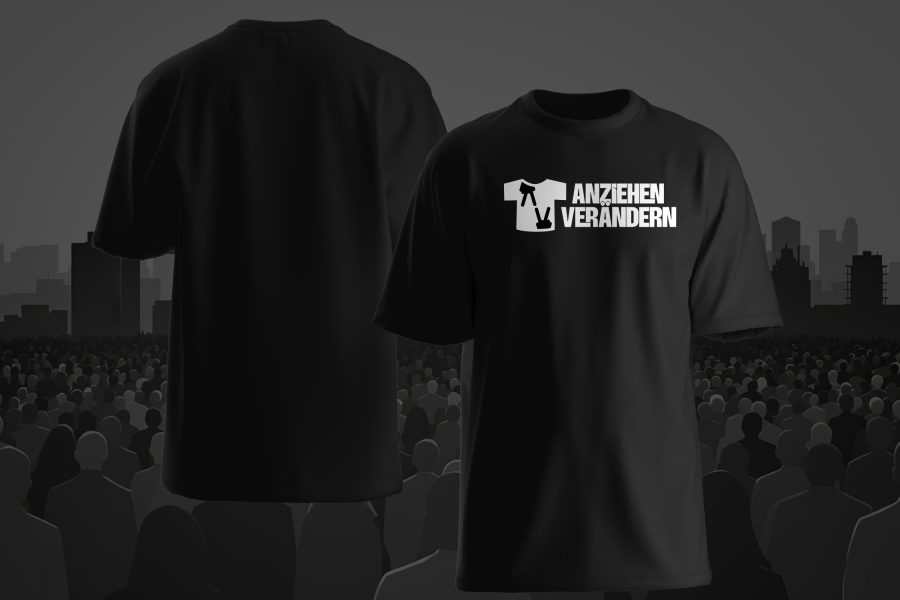 Anziehen&Verändern - Logo – Schwarz