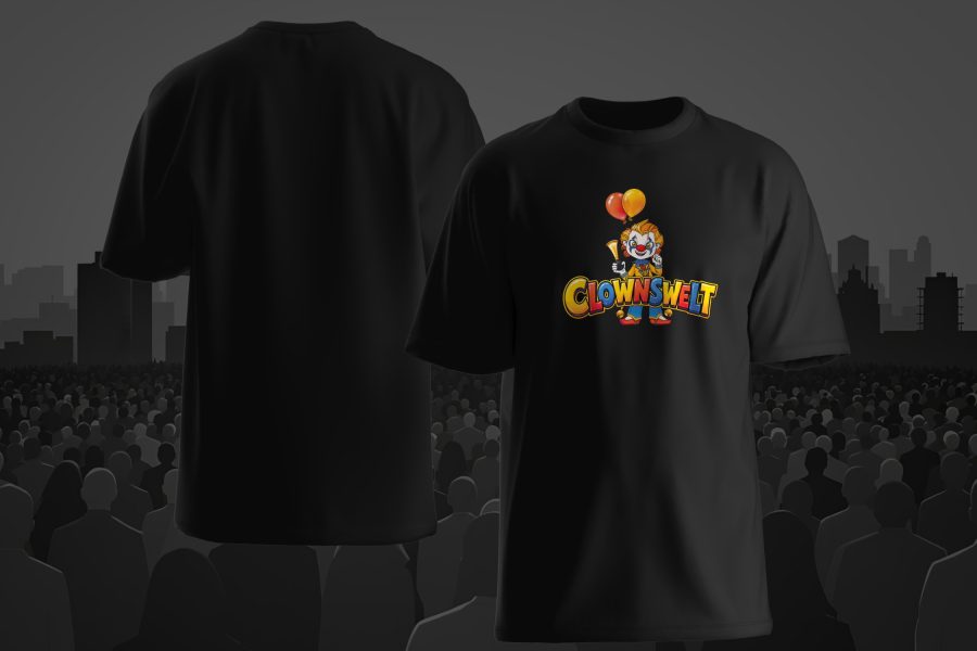 Clownswelt - Süßer Clown – Schwarz