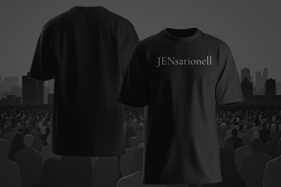 Jensationell - Jenny Logo – Schwarz